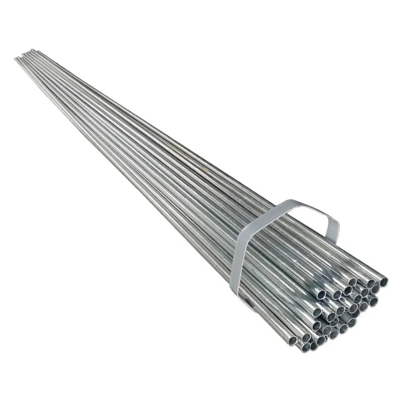 Custom Carbon Steel Tube Hot Dip Galvanized Round Steel Pipe 2 inch to 8 inch for Construction Galvanized Pipe For Greenhouse